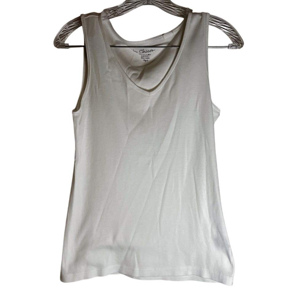 Chico's Staple Piece, Size Small‎ 100% Pima Cotton. New Condition. Career Wear